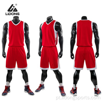 Moda Custom Basketball Jersey Blank Basketball Uniform